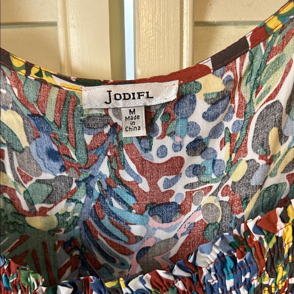 Abstract Mini Dress - Picture 2 of 6